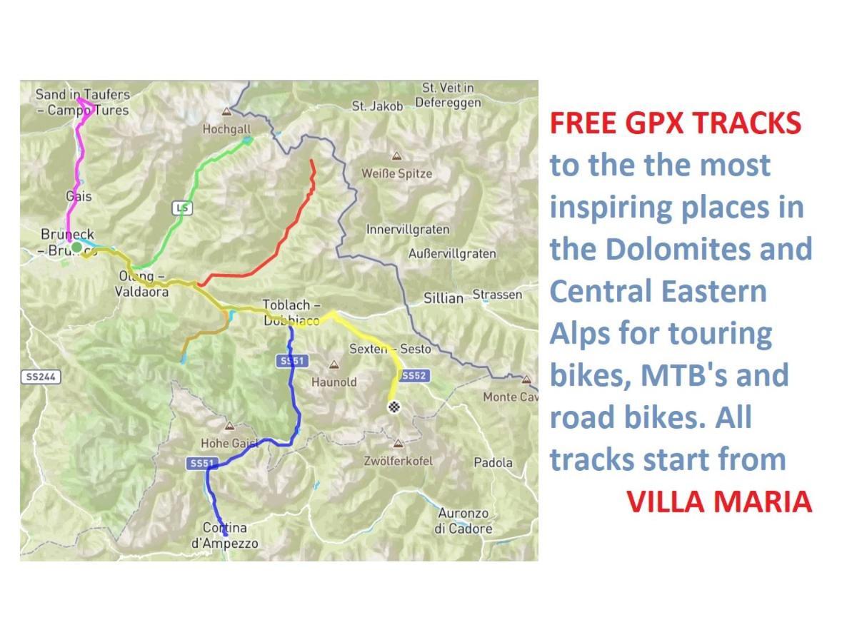 Bed&Bike Bruneck - Brunico Hotel ภายนอก รูปภาพ